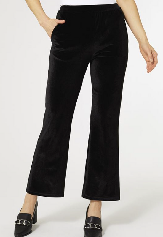 Coco and Carmen PIPPA PLEAT FRONT VELOUR PANT