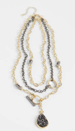 Coco and Carmen ELYSIAN LAYERED NECKLACE