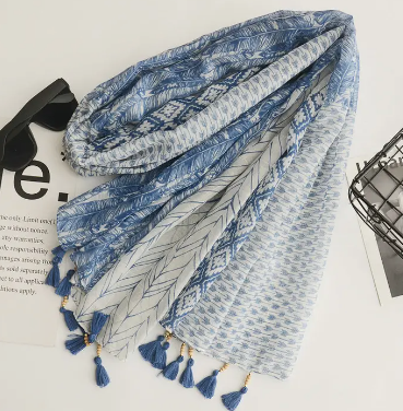 Lake Country Boutique Oblong Lightweight Print Scarf