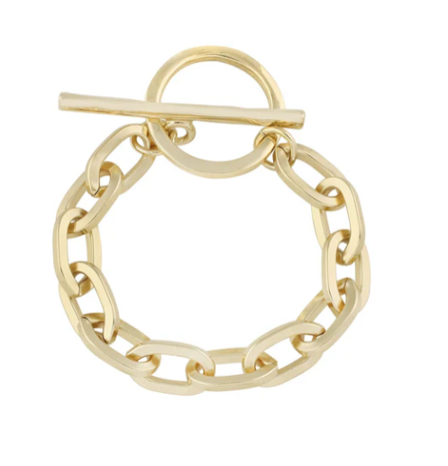 L GEORGE DESIGNS ALEXA TOGGLE BRACELET