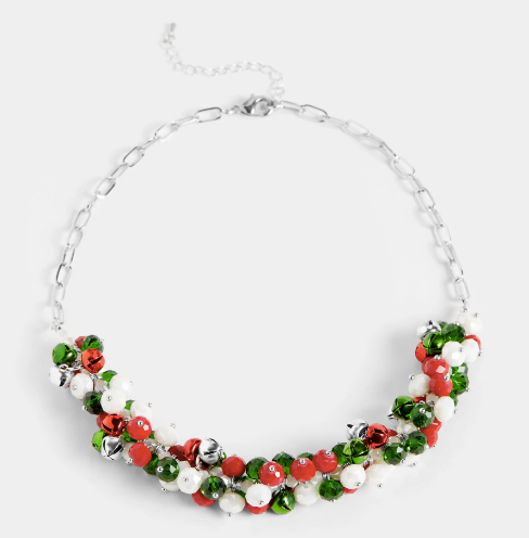 Coco & Carmen Holly Jolly Jingle Necklace