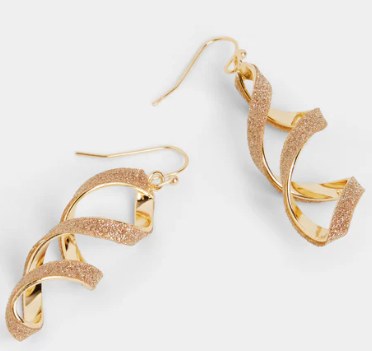 Coco & Carmen Jianna Twist Earrings