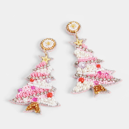 Coco and Carmen Christmas Earrings