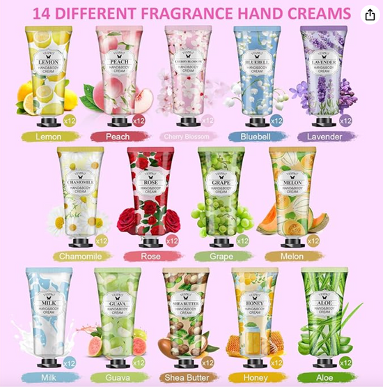 Vespro Hydrating Body Cream 2 oz. travel size 14 Scents to choose from.