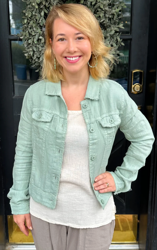 Lulu-B Linen Travel Jacket