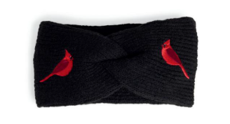 Coco & Carmen Cardinal Headband - Black