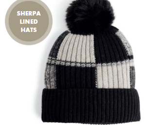 Coco & Carmen Bundle Up Hat - Black