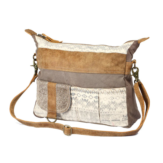 MYRA Tribe Strip Shoulder Bag