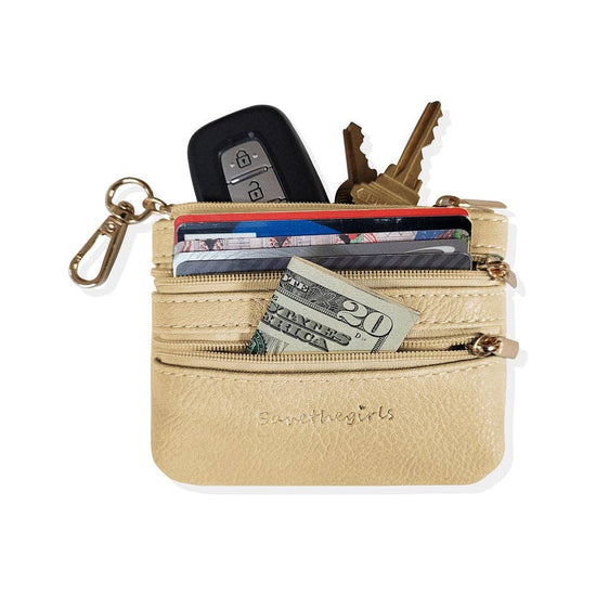Save the Girls Zippered Pouch