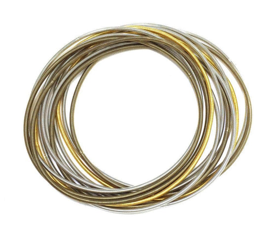 Sea Lily 572 - Silver, Bronze, Gold Multi PW Bracelet Unbound