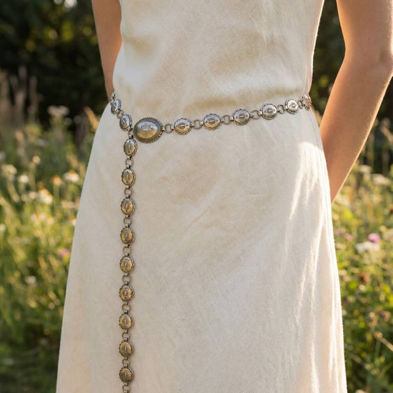 The Looks by Fame Accessories - Oval Chain Link Belt