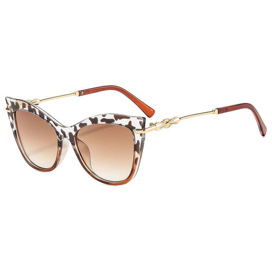 MKS America - Cat-Eye Trendy Metal Accessories Versatile Sunglasses