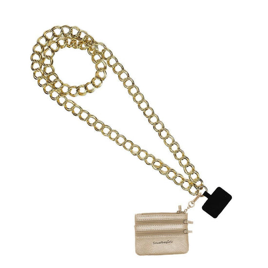 Save The Girls - Clip & Go Double Link Chain w/Pouch