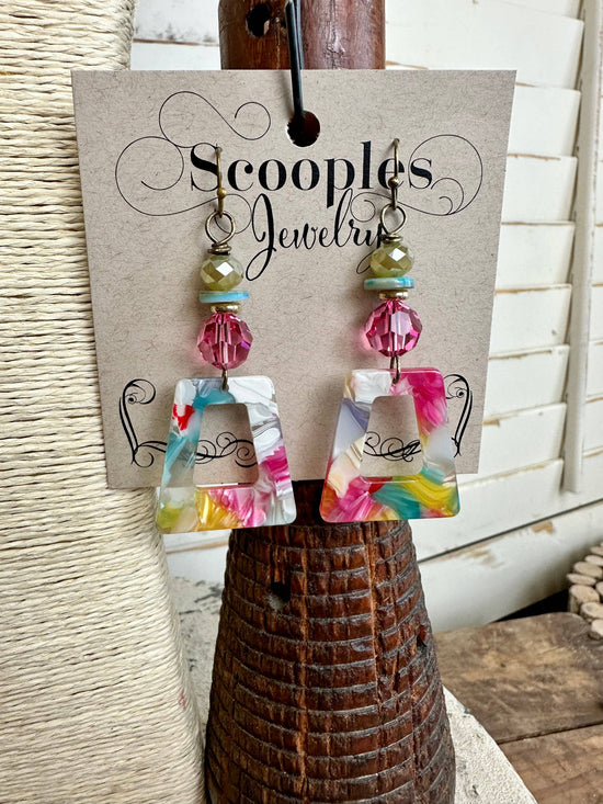 Scooples Jewelry Rainbow Sorbet - Earrings