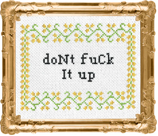 Subversive Cross Stitch Don&