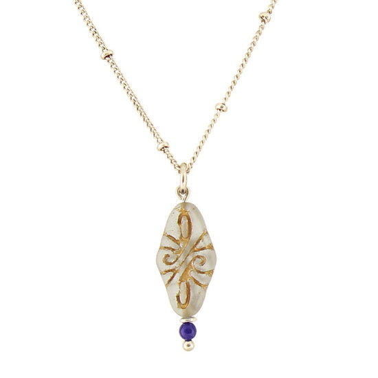Baked Beads Arabesque Bead Necklace