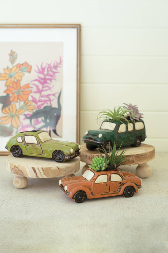 Kalalou Vehicle Planters - Two door Car, Four Door Car or Truck