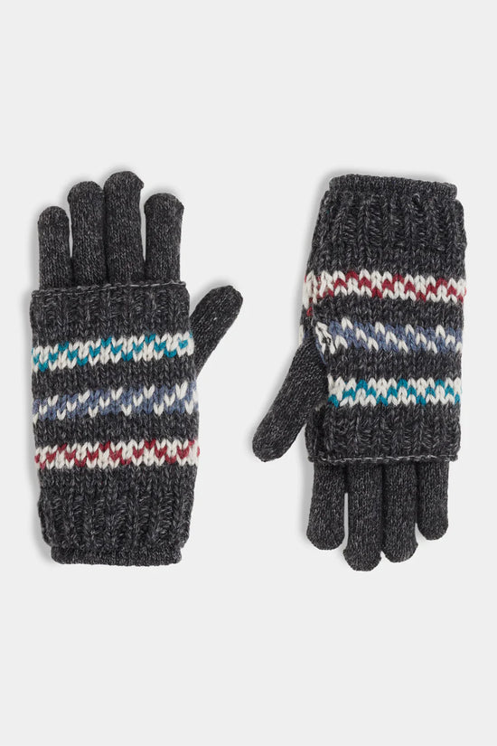 Coco & Carmen Stripe Convertible Gloves