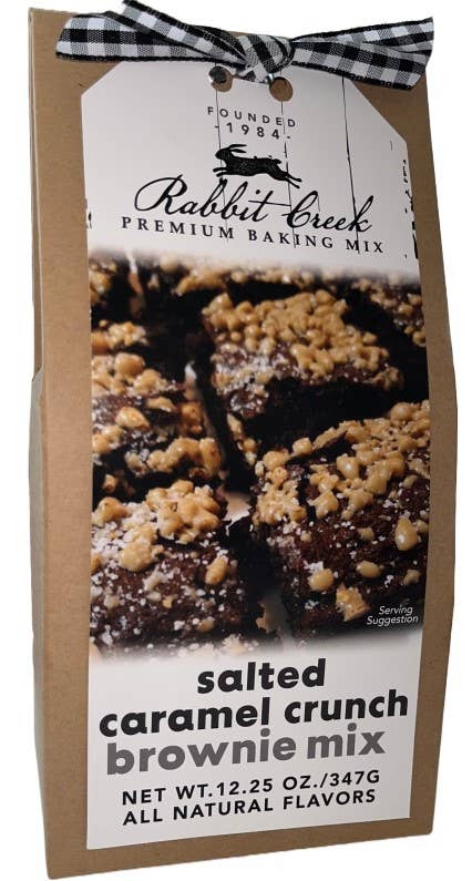 Rabbit Creek Gourmet Salted Caramel Crunch Brownie Mixes