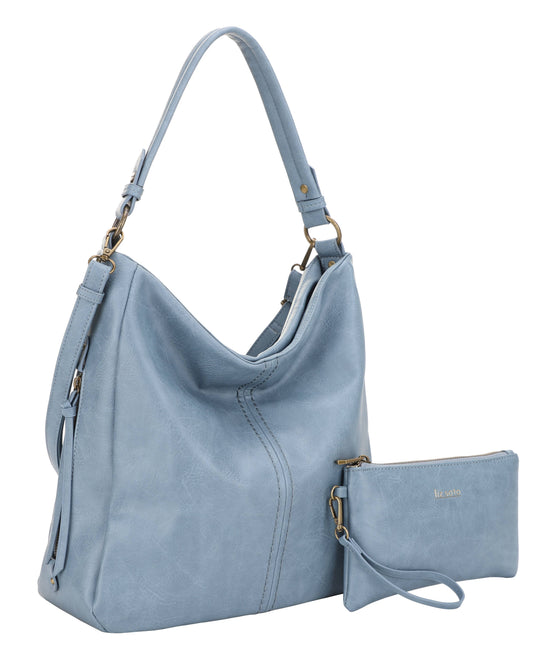 Liz Soto Handbags Madison Hobo with Detachable Wristlet
