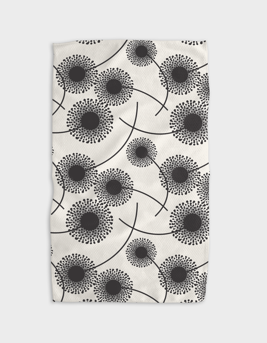 Geometry Fully Bloomed Tea Towel