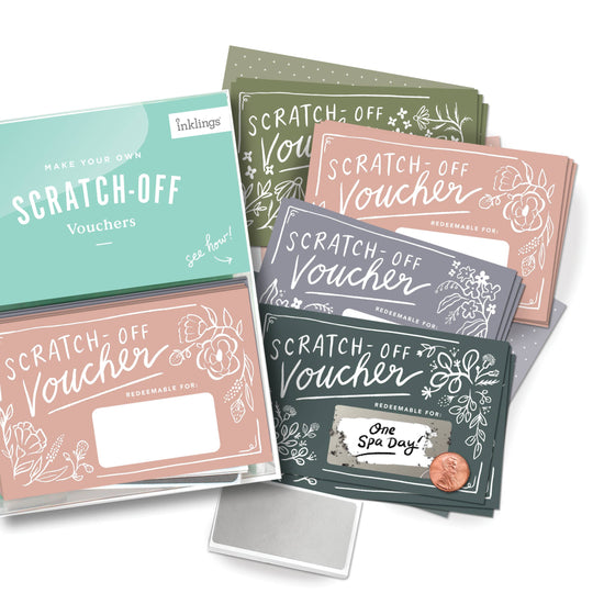 Inklings Paperie Scratch-off Vouchers - Floral