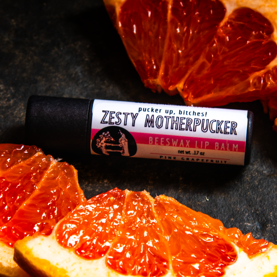 Natural, Plastic-Free Lip Balm with Shea Butter.
