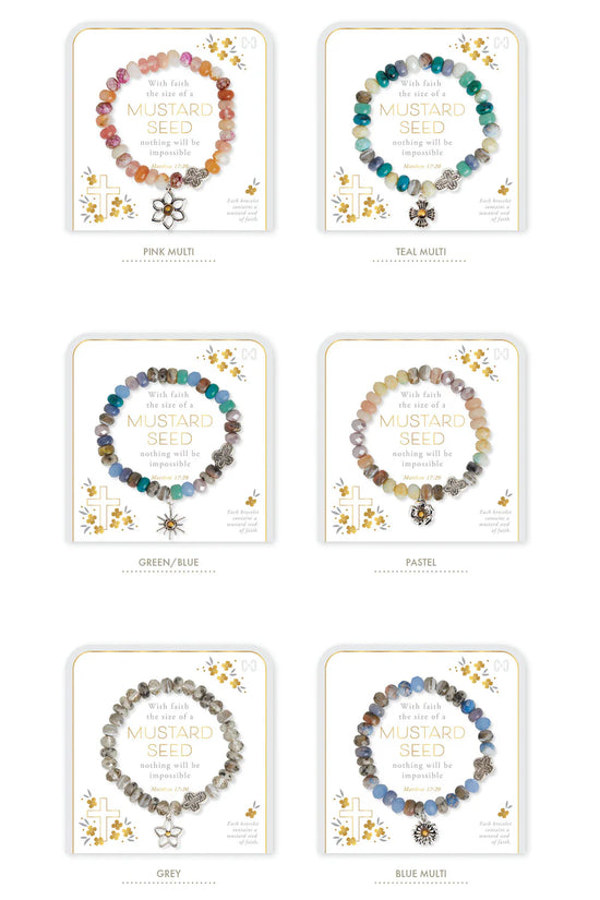 Coco and Carmen Mustard Seed Bracelet