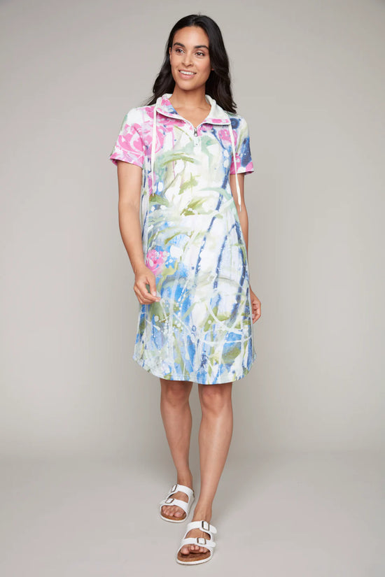 Claire Desjardins Return of an Old Friend Pop-Over Weekender Dress with Zip Detail