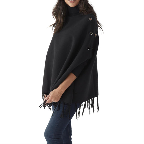 K&K Interiors Turtleneck Ponchos w/Sleeves and Grommets