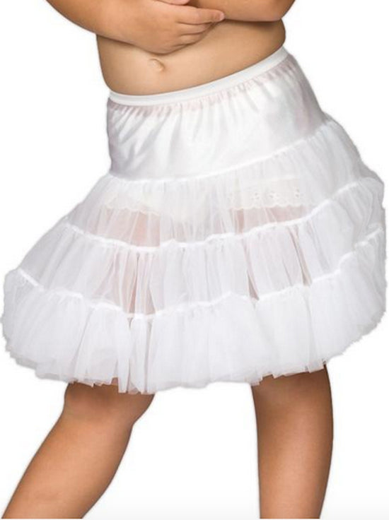 New ICM Girls Half Slip Bouffant Petticoat Crinoline 2T-14 Ruffles Layers