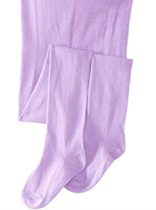 Jefferies Socks and Country Kids Girls Pima Cotton Footed Tights for ages 4 to 10 Years