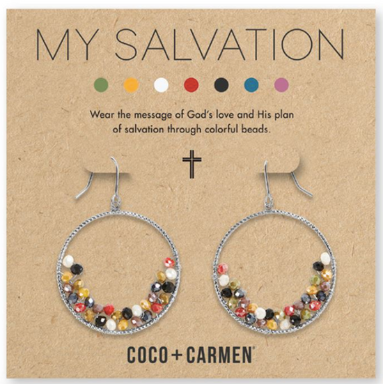 My Salvation Earrings by Coco and Carmen