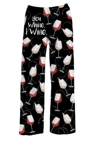 Brief Insanity "You Whine, I Wine" Lounge Pants