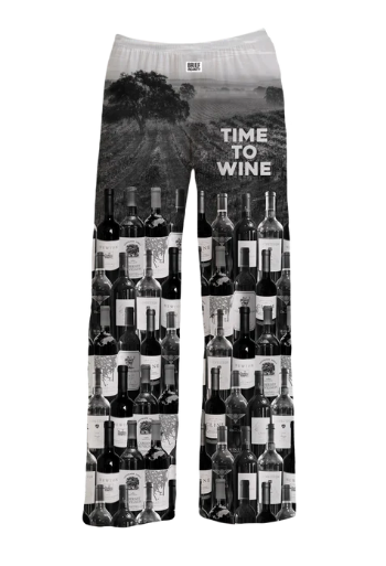 Brief Insanity "Time to Wine" Lounge Pants